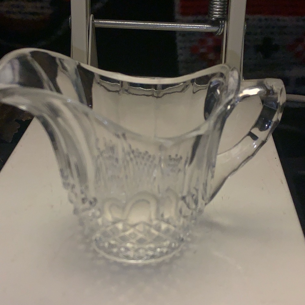 Bleikristal Lead Crystal by Cristal Au Plomb - One Vintage Crystal Creamer